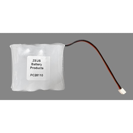 Zeus Battery Products 6V 2850MAH ALKALINE DOOR LOCK PACK PC28110